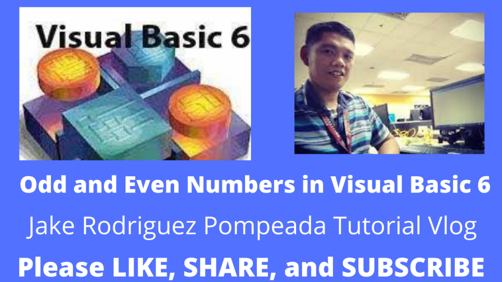 Odd and Even Numbers in Visual Basic 6 - Free Computer Programming ...