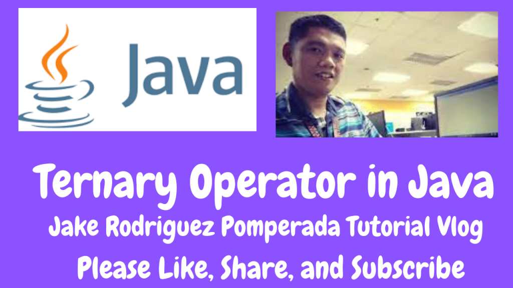 Ternary Operator in Java - Free Computer Programming Source Codes To All