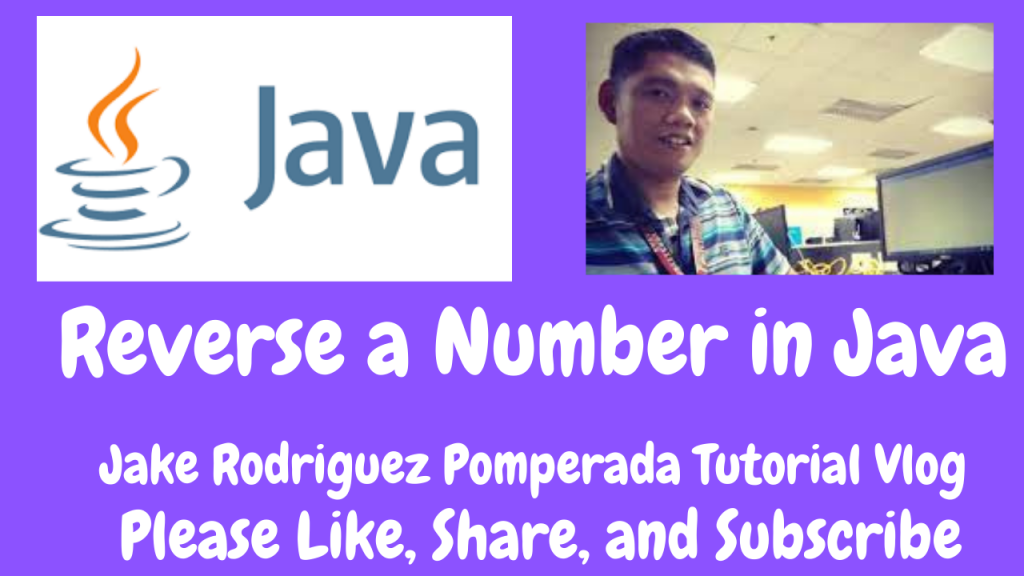 Reverse a Number in Java - Free Computer Programming Source Codes To All