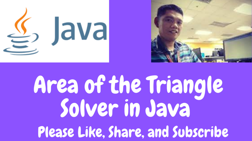 Area of the Triangle Solver in Java - Free Computer Programming Source ...
